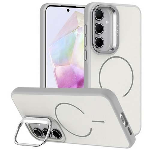 수나르  갤럭시A35 맥세이프 젤하드 매트 거치대 케이스