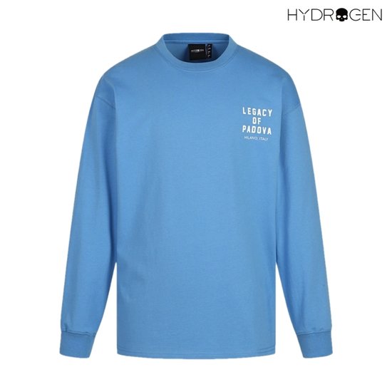 하이드로겐 이태리 유니 아이코닉 본즈 롱슬리브 H31F1TL207-BL