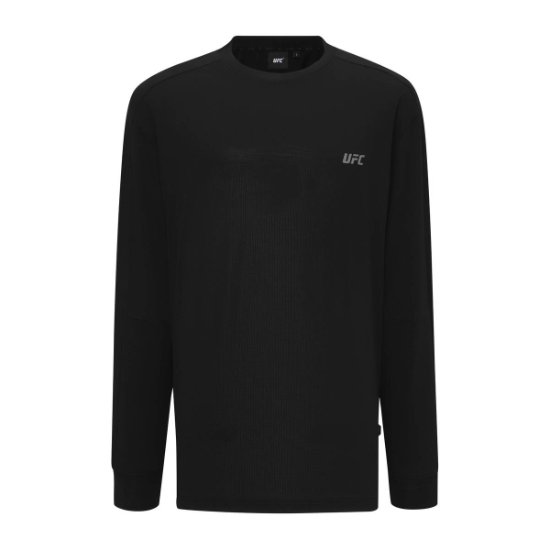UFC 스피드 릴렉스핏 긴팔 티셔츠 U4LSW3303BK