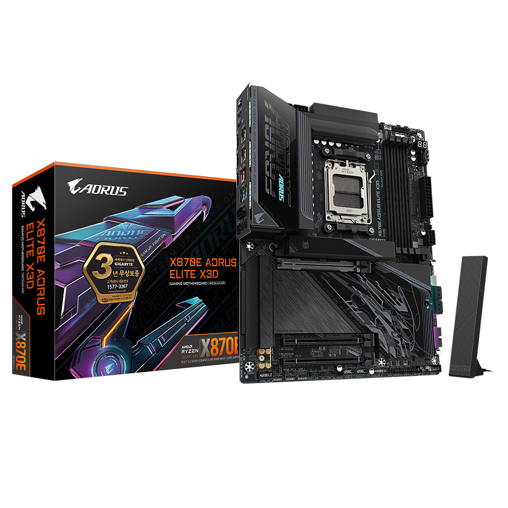 GIGABYTE  X870E AORUS ELITE X3D 제이씨현