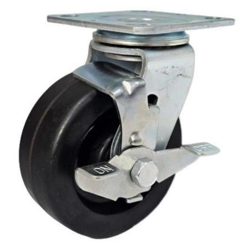 대신캐스타  내열성캐스터 회전+브레이크형 DS2361PHN B/K