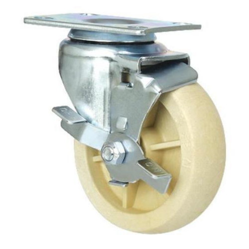 대신캐스타  내열성캐스터 회전+브레이크형 DS2340NGM BK