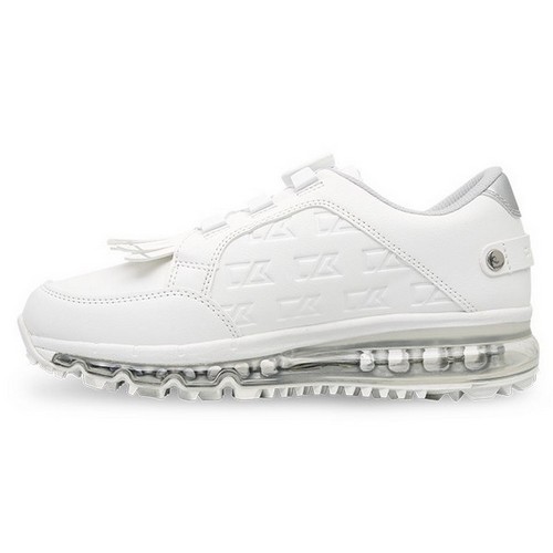 커터앤벅  실버 포인트 태슬 다이얼 골프화 CBL6AGS3332 화이트