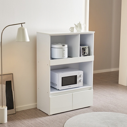 히트가구 I3281 와이드 렌지 수납장 800