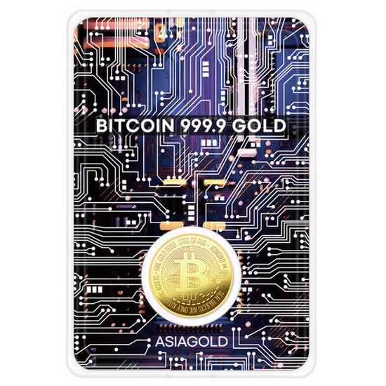 아시아골드  순금 비트코인 골드코인 3.75g