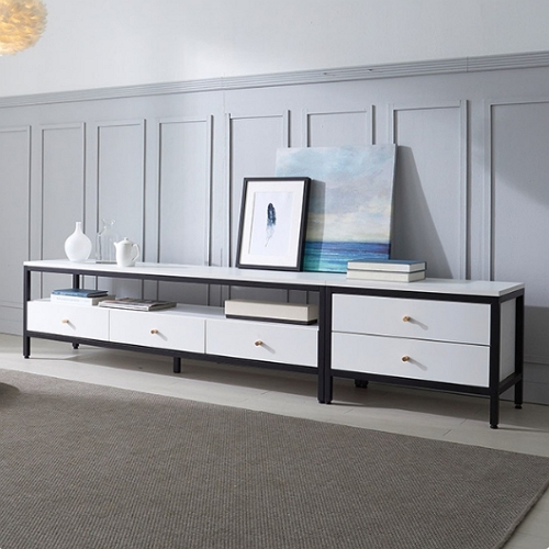 미아트 아미띠에 모티코 2단 거실장세트 2250