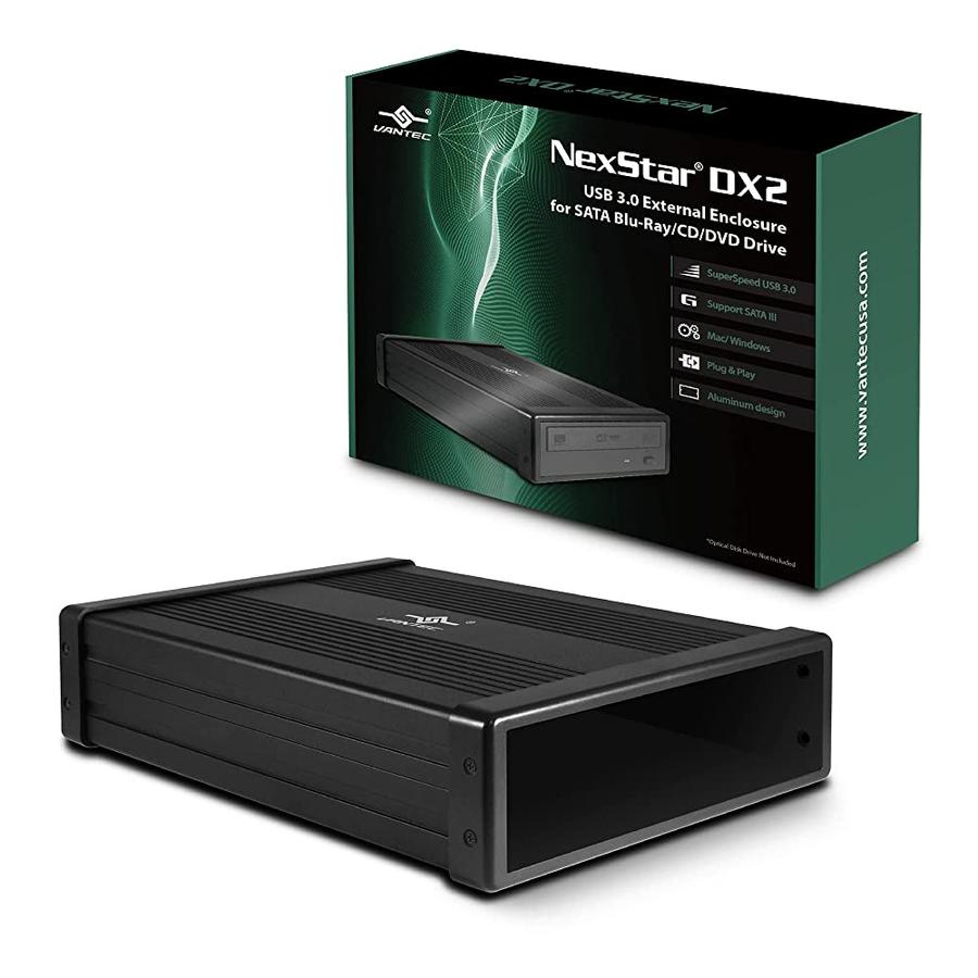 Vantec NexStar DX2 NST-540S3-BK 외장ODD 케이스 해외구매