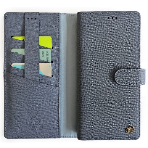 ISK PLAFIT 갤럭시A55 루이스 천연소가죽 다이어리 케이스