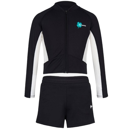 레노마  클로버 래쉬가드 세트 GS2E922_BK