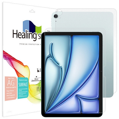폰트리 힐링쉴드 iPad Air 11 M4 종이질감 Light 액정+후면보호필름