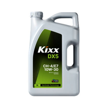 GS칼텍스 KIXX DX5 CH-4/E7 10W30 6L