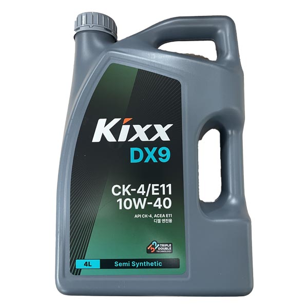 GS칼텍스 KIXX DX9 CK-4/E11 10W40 4L