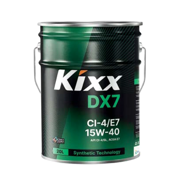 GS칼텍스 KIXX DX7 CI-4/E7 15W40 20L