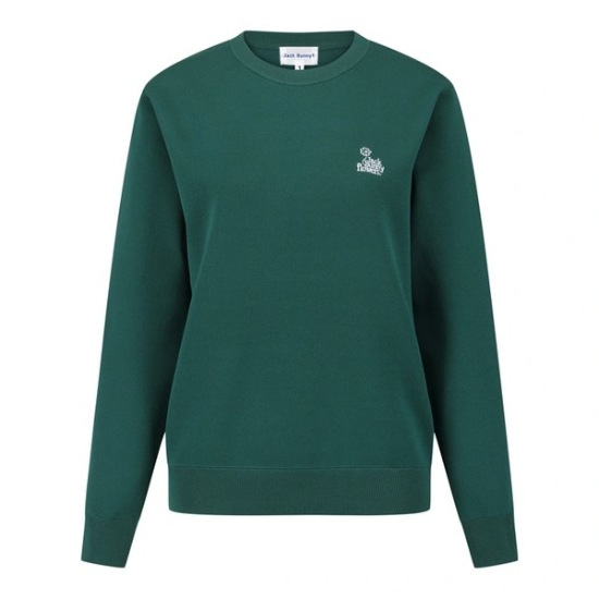 파리게이츠 잭바니 플라워 블럭 자카드 니트 521F1SWJ21_GN