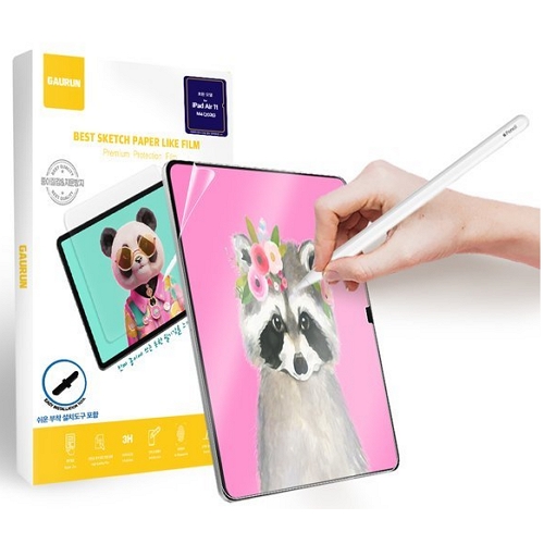 제이티앤디 가우런 iPad Air 11 M4 종이질감 지문방지 액정보호필름
