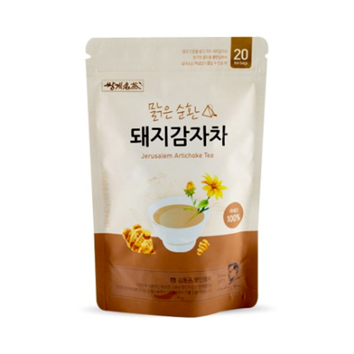 쌍계명차  파우치 맑은 순환 돼지감자차 20티백