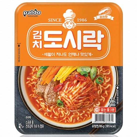 팔도  김치도시락 86g