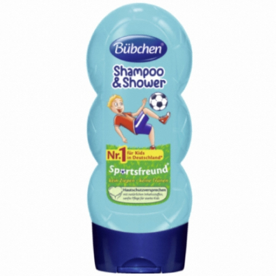 뷔센 키즈 스포츠 앤 펀 샴푸&샤워 230ml