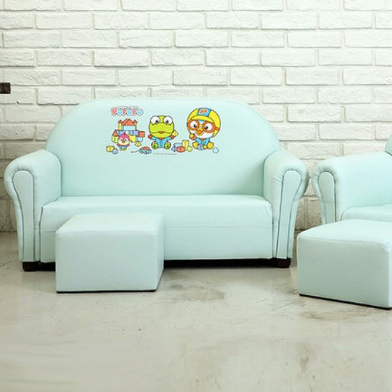 아기자리 New 뽀로로 유아 가죽소파 2인용