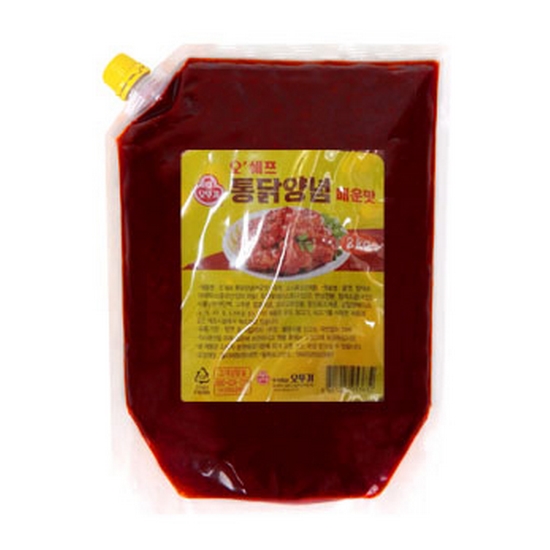 오쉐프 통닭양념 매운맛 2kg