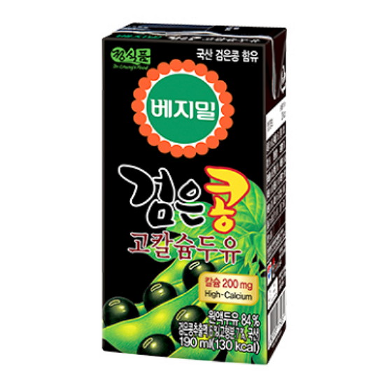정식품 베지밀 검은콩 고칼슘두유 190ml