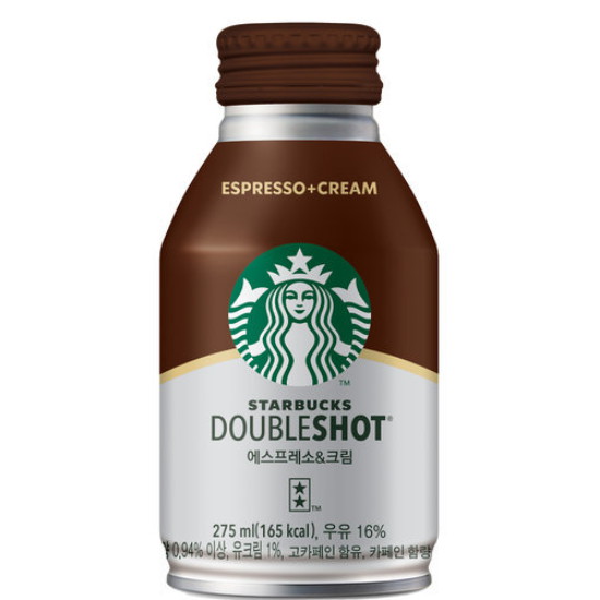 스타벅스 더블샷 에스프레소&크림 275ml