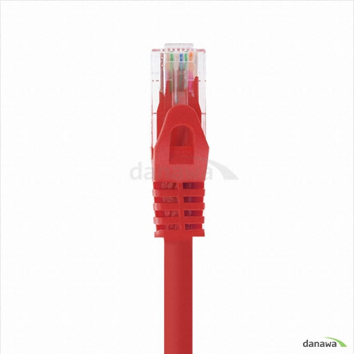 대원TMT  CAT.6 UTP 랜케이블 빨강