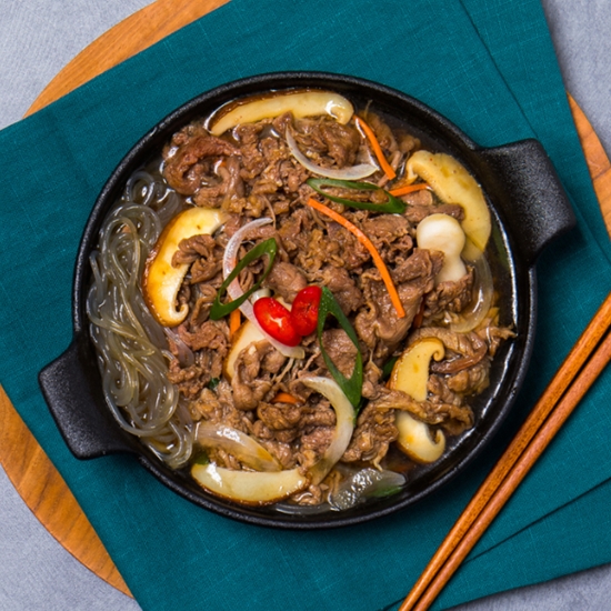 태종에프디  대복 버섯 뚝배기 불고기 400g