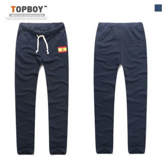 탑보이 스페인 자수 트레이닝 팬츠_DG072