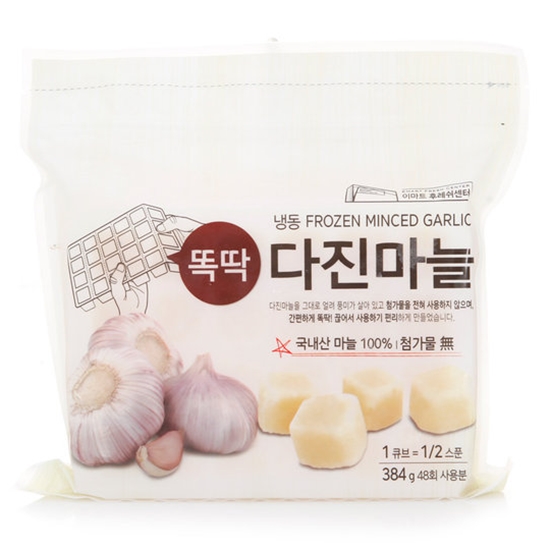 이마트  똑딱 냉동 다진마늘 384g