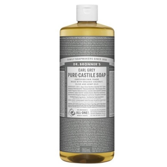 닥터브로너스 얼그레이 퓨어 캐스틸 솝 950ml