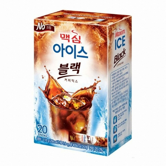 동서식품 맥심 아이스 블랙 커피믹스 스틱 20개입[1개]