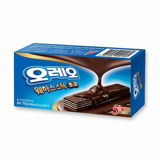 동서식품  오레오 웨하스 스틱 초코 75g
