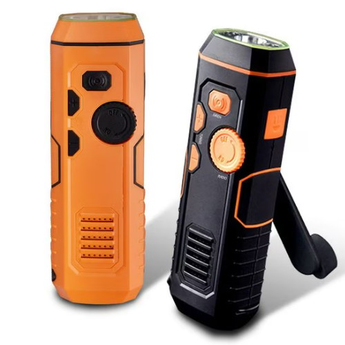 캠프365  휴대용 5in1 자가발전 라디오랜턴