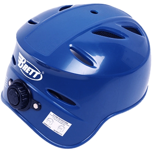 브렛  조절형 포수헬멧 블루