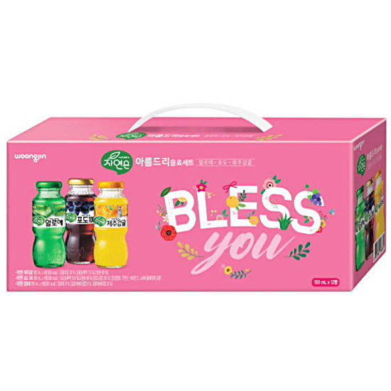 웅진식품 자연은 아름드리 음료세트