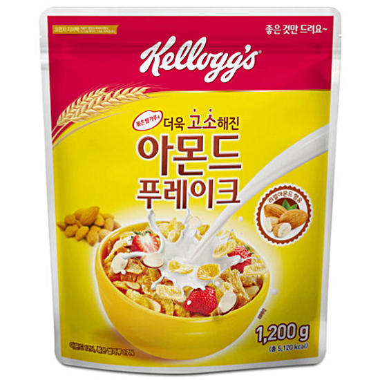 켈로그  아몬드 푸레이크 1.2kg