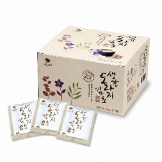 지산식품  생강 도라지차 25티백