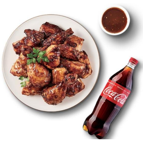 굽네치킨 갈비천왕+콜라1.25L