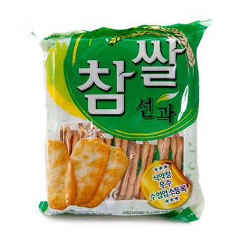 크라운제과  참쌀 선과 115g