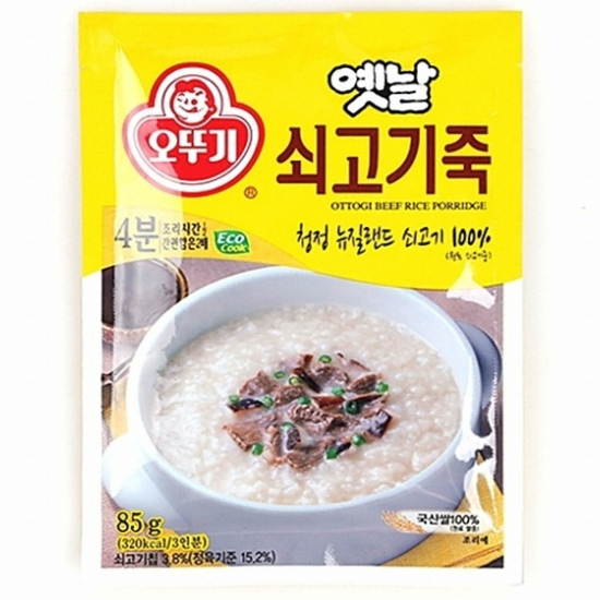 오뚜기  옛날 쇠고기죽 85g