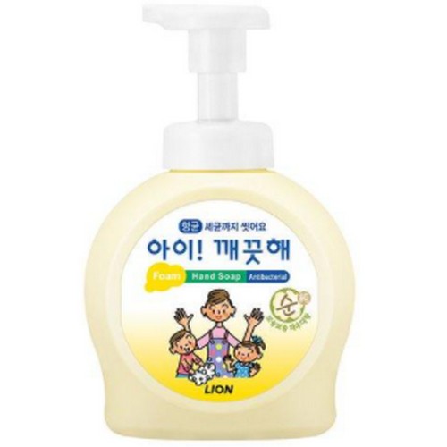 아이깨끗해 순 항균 폼 핸드 솝 490ml