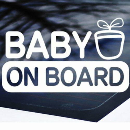 카티커  BABY ON BOARD (NEW095)