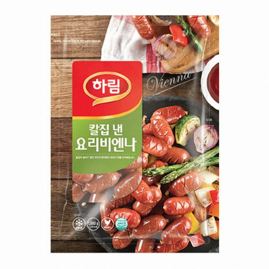 하림  칼집 낸 요리비엔나 1kg