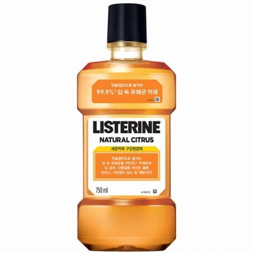존슨앤존슨 리스테린 내추럴 시트러스 750ml