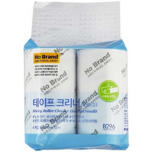 스미트인더스트리  노브랜드 테이프 크리너 리필 (B296) 4개입