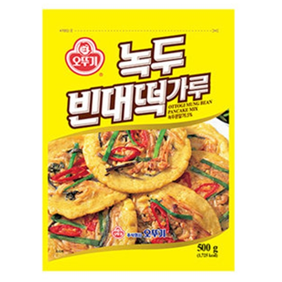 오뚜기 녹두빈대떡가루 500g