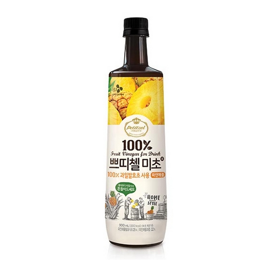  쁘띠첼 미초 파인애플 900ml [1개]