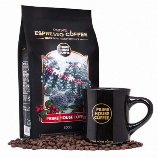 프라임하우스  골드 에스프레소 원두커피 500g