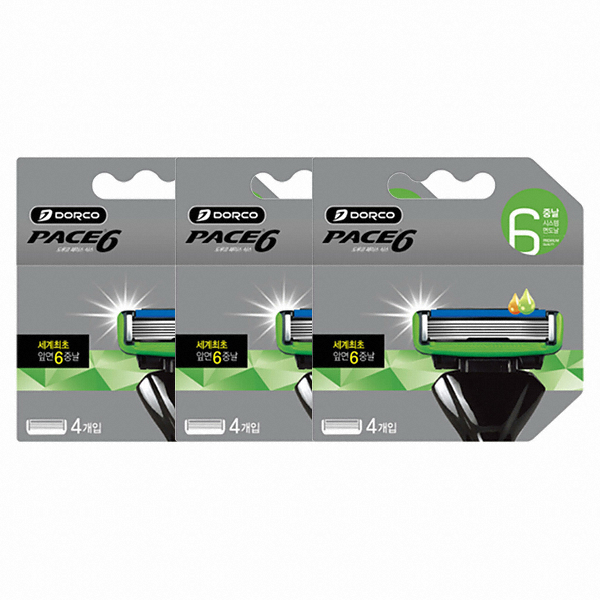 도루코  페이스6 면도날
